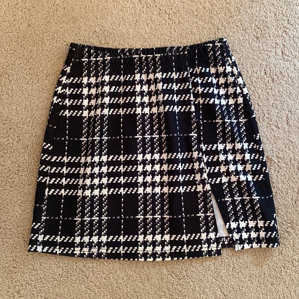Fancy skirt with a slit